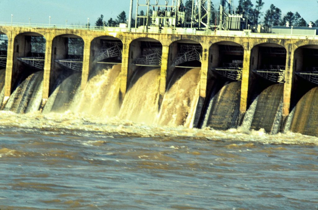 Fishing in Tuscaloosa County on the Black Warrior River