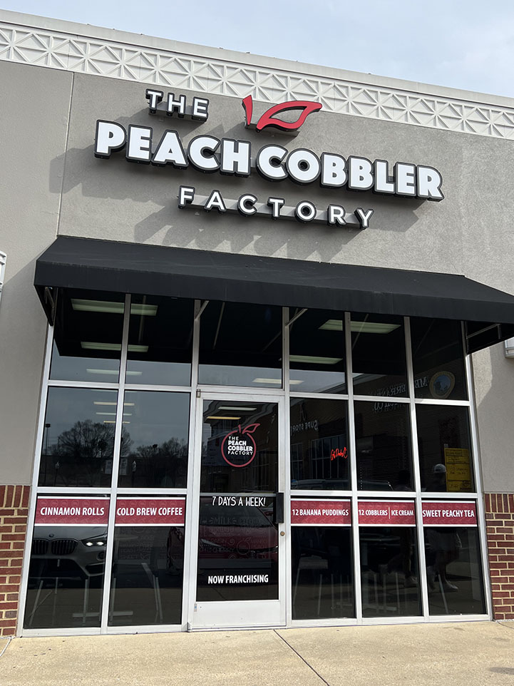 Peach cobbler factory visit tuscaloosa