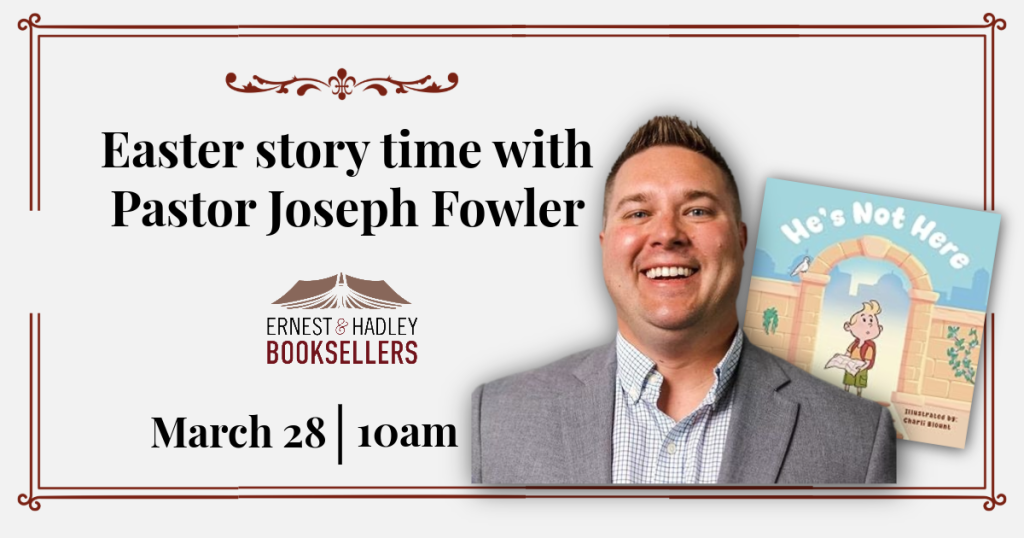Pastor Joseph Fowler joins us for Easter story time with 'He's Not Here'