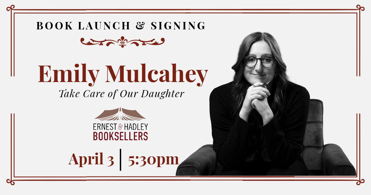 Author Emily Mulcahhey launches her book 'Take Care of Our Daughter' at a book signing event