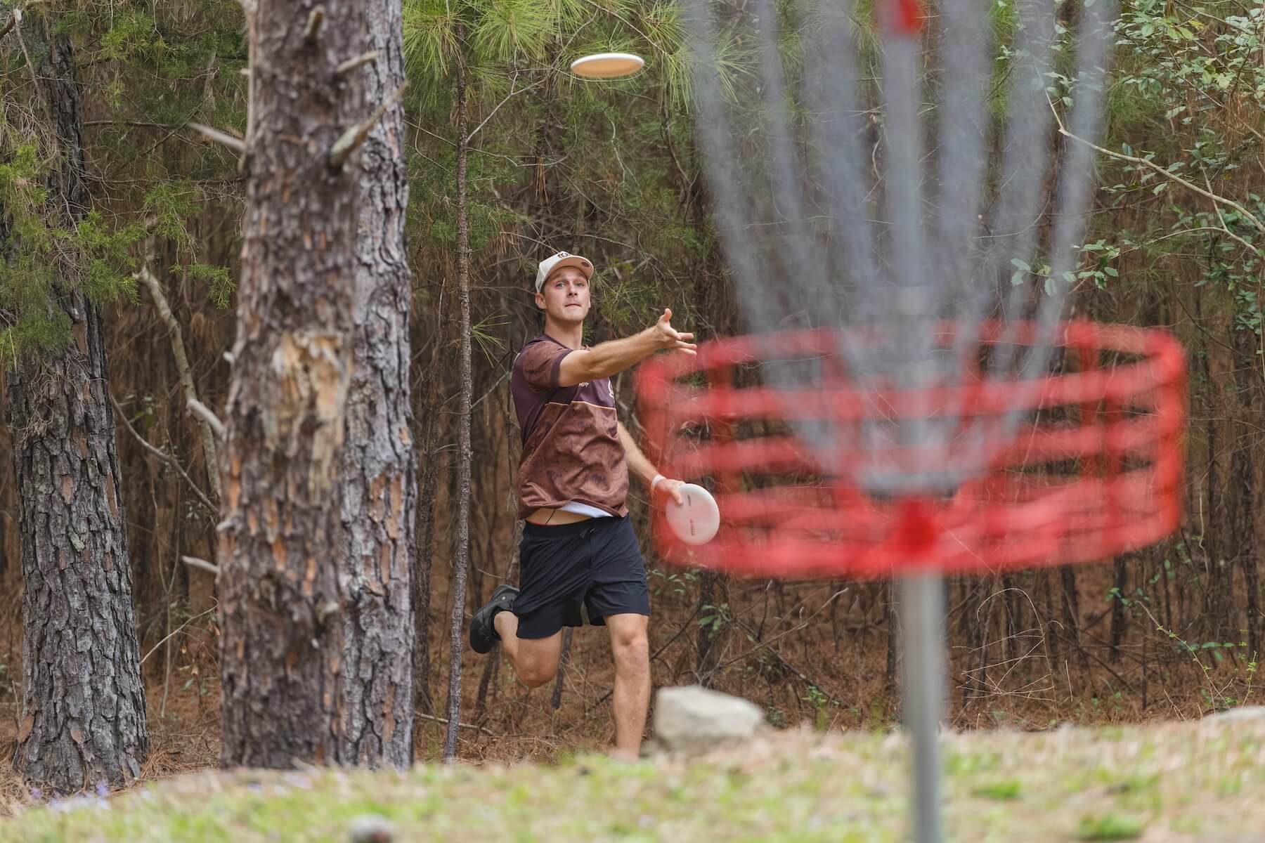 Cactus Rock Disc Golf Course in Tuscaloosa, Alabama.