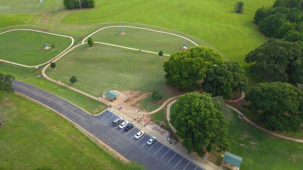Will May Dog Park, located within Sokol Park South in Northport, AL