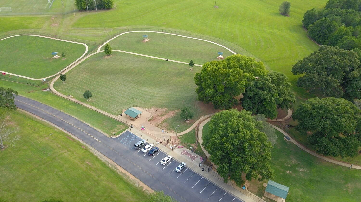 Will May Dog Park, located within Sokol Park South in Northport, AL