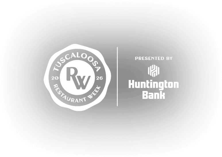 Tuscaloosa Restaurant Week 2026 presented by Huntington Bank in Tuscaloosa, Alabama.